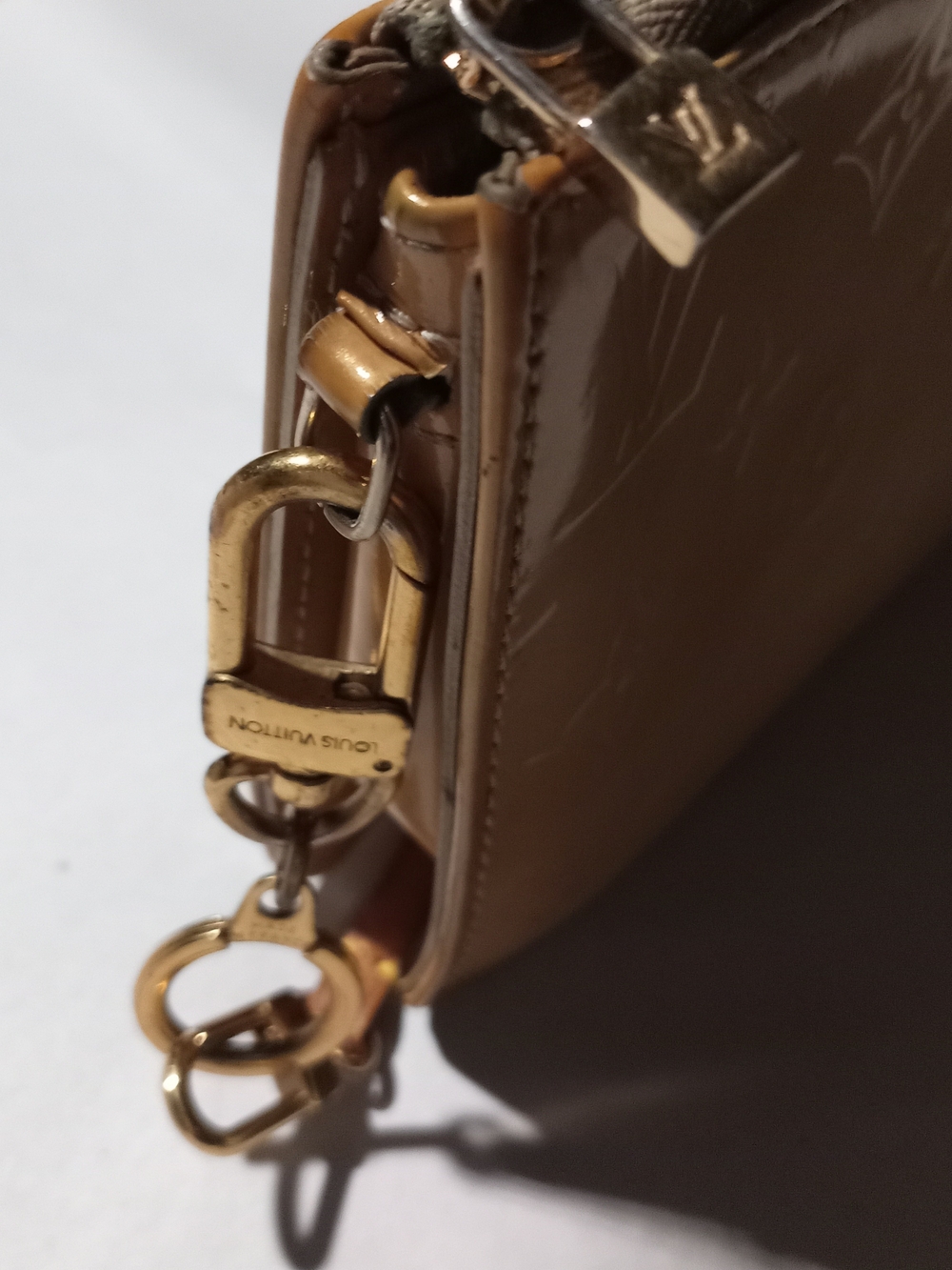 Vintage 2001 Louis Vuitton Monogram Vernis Lexington Pochette - Picture 7 of 10